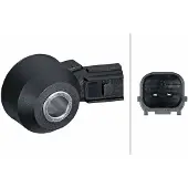 Hella knacksensor, 2-polig, piezoelektrisk, 6PG 013 114-701 - Honda - Civic, Crv, Cr-z, Jazz, Hr-v, Hrv, Cr-v (vi), Zr-v, Cr-v (vi) 4wd