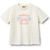 Wheat T-Shirt S/S Mirsa - White - 98