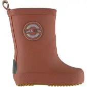 Mikk-Line Wellies Solid - Barefoot - Pink - 26