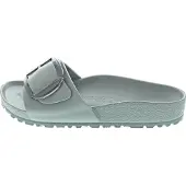 Birkenstock for woman. 1031422 Madrid Big Buckle EVA Sandals (Narrow Fit) turquoise (41), Plastic, Flat, Casual, Green