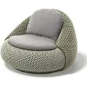 Dedon , ATOLO lounge-tuoli C3A forest light 0220 spring mist 0221