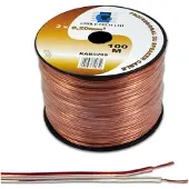 Cabletech KAB0315 Kaiutinkaapeli 1.0mm (100m kela)