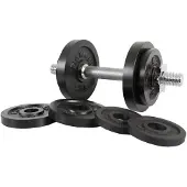 FINNLO Dumbbell Bar Set 30 mm 15 kg