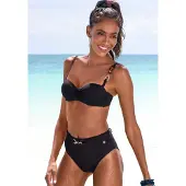 LASCANA Bikinihousut 'Yves' musta
