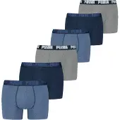 Puma Men Everyday Boxer 6P Ecom - Multi/patterned - S
