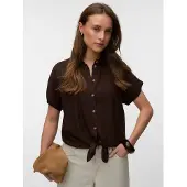 Vero Moda Thea Tie Lyhythihainen Bluusi