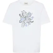 Fransa Frfelicia Tee 1 - White - S