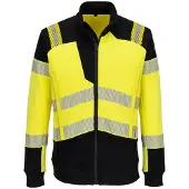 Portwest FR717 PW3 modaflame knit hi-vis fr full zip huppari