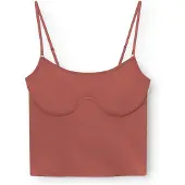 Rethinkit Studios Butter Soft Top True To Body - Pink - M