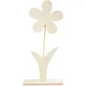 Creativ Company Wooden Flower with Base 26cm