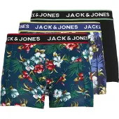 Jack & Jones Jacflower Trunks 3 Pack.noos - Black - L