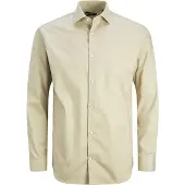 Jack & Jones Jprblaparker Shirt L/S Noos - Beige - S