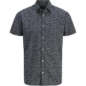 Jack & jones Jprblasummer Print S/S Shirt Sn - Navy - XS
