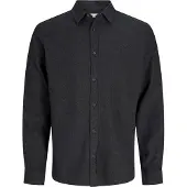 Jack & Jones Jjeclassic Melange Shirt L/S Noos - Grey - M