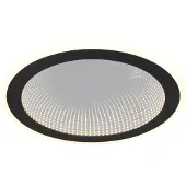 TRIO Glace LED kattovalaisin ø38cm mattamusta 2700 – 6500K