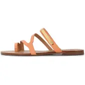 Kazar Varvastossut beige / mandariini