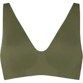 Hunkemoller Ultimate Comfort Bralette - Khaki green - XS