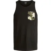 JJ REBEL Paita 'JREBRUSSEL' beige / vihreä / musta