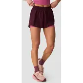 ICANIWILL Mirage 2-in-1 Shorts Maroon Red