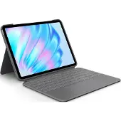 Logitech Combo Touch, QWERTZ, Saksa, Tasohiiri, 1,8 cm, 1 mm, Apple (920-012629)