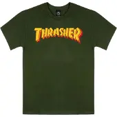 Thrasher Stacked Lyhythihainen T-paita
