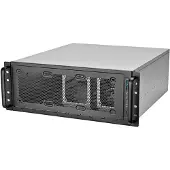 Silverstone RM45-360, räkkiasennettava serverikotelo, 4U, musta