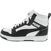 Puma REBOUND V6 MID JR lasten urheilukengät mustat 39383101 koko 37.5