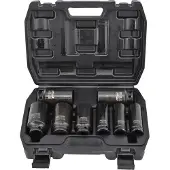 AWTOOLS Iskuhylsysarja AW38790BL; 1/2''; 17-38 mm; 8 kpl.