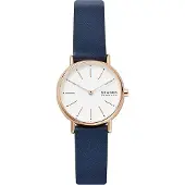 Kärkkäinen Skagen Leather Signatur Lille rannekello