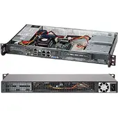 Super Micro Computer B.v. CSE-505-203B palvelinrunko Teline ( 1U ) (CSE-505-203B)