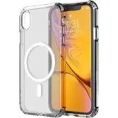 INF iPhone XR kännykkäkuori MagSafe-laturille Transparent