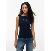 Tommy Hilfiger Toppi laivastonsininen / valkoinen