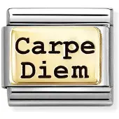 Nomination Composable Carpe Diem laatta pala