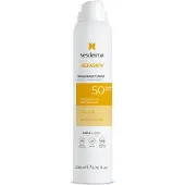 Sesderma Repaskin läpinäkyvä aurinkosuojasuihke SPF 50+ 200 ml