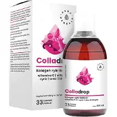 Aura Herbals - Colladrop, nestemäinen kalan kollageeni + C-vitamiini (500 ml)