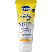 Chicco Baby Moments Sun aurinkosuojavoide SPF 50+ syntymästä lähtien 75 ml