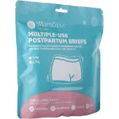 MomCare by Lina Postpartum Briefs synnytyksen jälkeen käytettävät tukialushousut L-XL 4 kpl