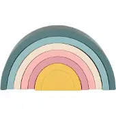 Petite&Mars Rainbow 12m+ aktiivilelu Misty Green 1 kpl