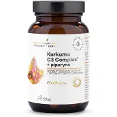 Aura Herbals Turmeric 500 mg C3 Complex + Piperine - 60 Capsules