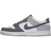 Nike Tennarit 'Dunk' harmaa / tummanharmaa / valkoinen