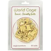 Rimba World Cage - Matkalukot siveysvöihin 20kpl