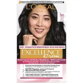 L'Oréal Excellence Creme hiusväri sävy 100 True Black 1 kpl