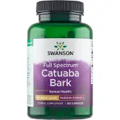Swanson Health Täyden spektrin Catuaba Bark - 120 kapselia - 120 kapselia