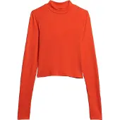 Superdry for woman. W6011737A Long sleeve open back t-shirt orange (XS), Casual