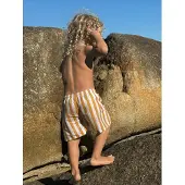 Swim Essentials Uimashortsit, Flow Yellow/White, 146-152