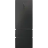 Haier jääkaappipakastin HTW7720ENPT (musta)