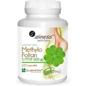 Aliness Methylo Folian 5-MTHF 600 mcg - 100 kapselia - 100 kapselia