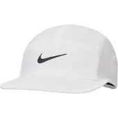 Nike Dri-Fit Fly Unstructured Swoosh Lippis valkoinen, LXL