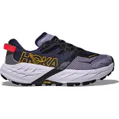 Hoka One One Juoksukengät 'SPEEDGOAT 7' tummansininen / curry / harmaa / tummanvioletti