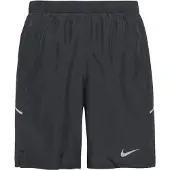 Nike Juoksushortsit Dri-FIT Miler 7" - Musta/Heijastava hopea, koko Medium